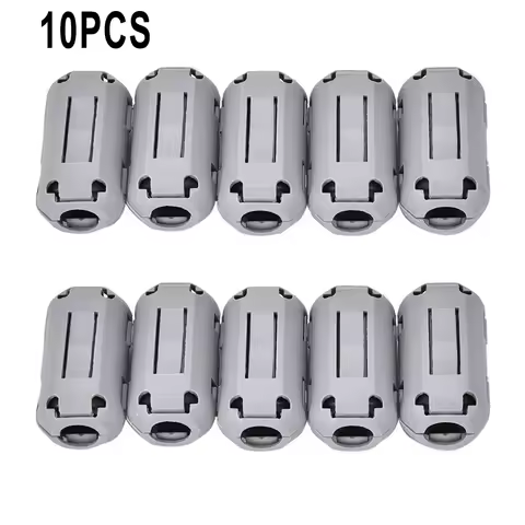 10Pcs TDK 5mm Ferrite Core Noise Suppressor Filter Ring Cable Clamp RFI EMI For 5mm Cables For USB/A
