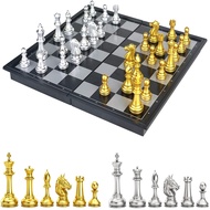 Chess Set Board Game for Kids Adults with Magnetic Chess Pieces Travel Chess Folding Chess Board Sets Educational Kids Toys