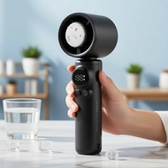 Portable Turbo Fan 199-Speed | Mini Fan with LED Display & Battery