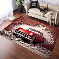 Facecloth Floor Mats 3D Car Mats Living Room Soft Mats Bedroom Floor Mats Non-Slip Floor Mats