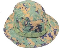 美軍公發 USMC 海軍陸戰隊 MARPAT 叢林數位迷彩 擴邊帽 闊邊帽 盤帽 L號
