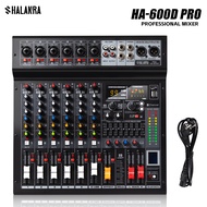 HA-400D/600D  PRO POWER MIXER มิกเซอร์ 4/6 ช่อง 600w x2