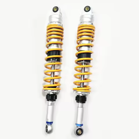 7mm Spring 360mm 370mm 380mm 390mm 400mm 410mm 420mm Motorcycle Shock Absorber Adjustable Rear Suspe