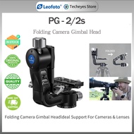 Leofoto PG-2/2s Folding Tripod Fluid Gimbal Head Compatible Arca