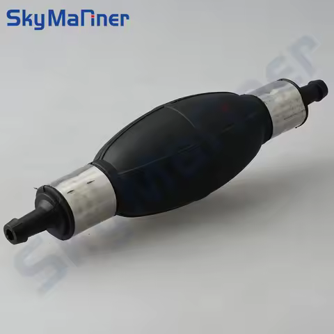 6Y2-24360 Primer Pump Assy 8MM For Yamaha Outboard Motor 6Y2-24360-60 P34B Boat Engine Replaces Mari