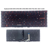 MSI GF63 GF63 8RC GF63 8RD GF63 Thin 9SC 10UC 11UD Keyboard New with Warranty