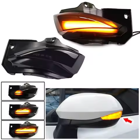 LED Dynamic Side Mirror Indicator Blinker Sequential Light For Toyota Corolla Sport E210 Sienta XP17