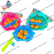 MAGNETIC DUCK FISHING TOY + DUCK BASKET [OCT533] - MAGNETIC DUCK SCOOPING TOY - MAGNETIC DUCK FISHIN