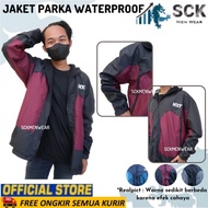 Jaket Parka Pria Gunung Outdoor Waterproof Anti Air