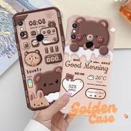 [GCS254] Softcase Xiaomi Redmi Note 5 5 Pro 5A Prime 6A Brown Wallpaper Motif Trendy Fashion Case Cu
