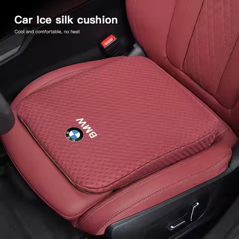 Car Seat Covers Ice Silk Height Increasing Cushion Deca For BMW E46 E90 E60 F30 F10 E39 E36 F20 G20 