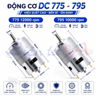12V high speed 775/795 DC motor