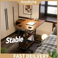 Adjustable Table Desk Cart BedSide Table Portable Laptop Table MobileStudy Table With Wheels
