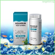 RAN Aquarium Test Strips 6 in 1 100 Count for Fresh Water and Salt Water Tanks