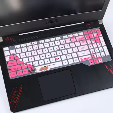 silicone laptop keyboard cover protector For Asus TUF Gaming FX504 FX504GE FX504GD FX504GM FX504G FX