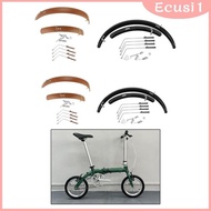 [Ecusi] Folding Bike Mudguard Front Rear Fenders Mud Guard for Sports Bike