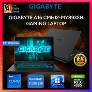 GIGABYTE GAMING A16 LAPTOP (I7-13620H/16GB /512GB/6GB RTX4050/16 IPS WUXGA 165HZ/RGB KEY/W11/BAG/2Y)