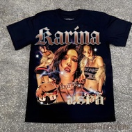 Baju Kaos 2025 KPOP Aespa Dirty Work Graphic Cotton TShirt Karina, Giselle, Winter, Ningning Unisex 