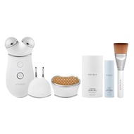 NuFACE TRINITY+ Microcurrent Facial Device, Wrinkle Reducer + Effective Lip & Eye Attachment - FDA C