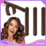chicstyle 3Pcs/Set Simple in design our no heat hair curler are easy to use set of 3 Velvet Overnigh