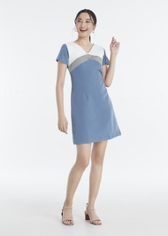 Jelly Dressing /waffle dress เดรส ทำงาน เดรสผู้หญิง (pre-order10-15days) B022