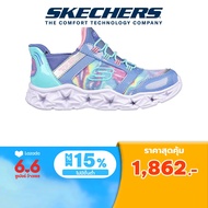 Skechers สเก็ตเชอร์ส รองเท้าเด็กผู้หญิง Girls Slip-Ins Galaxy Lights Shoes - 303707L-BLMT Air-Cooled Memory Foam