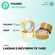 DUCT TAPE 2 inch/inch (45 mm) 72 yards (72y) Clear/ Brown