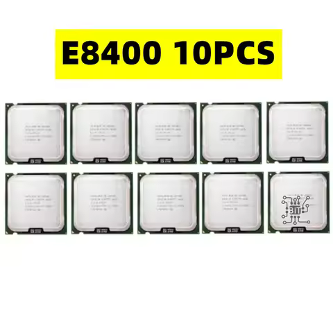10PCS Core E8400 Processor Dual-Core 65W 3.0Ghz FSB 1333MHz Socket LGA 775 CPU
