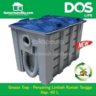 Grease trap Dos alat perangkap lemak cocok untuk rumah  restoran 15l