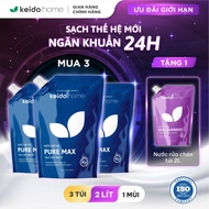 Nước Giặt Xả 2L + NRC 2L Keido.home – Sạch Thơm Dịu Nhẹ Da Nhạy Cảm