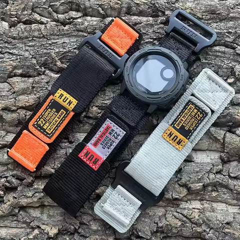 Galaone Garmin Instinct3 E 45mm Watch Strap 22mm Silicone Sport Replaceable Wristband For Instinct1/