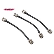 RG58 BNC Male Plug to BNC Male Plug Crimp Connector Coax Jumper Cable Wire Oscilloscope Signal Line