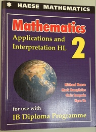 Haese Mathematics Applications and Interpretation HL 2