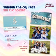 Sandali The Cup of Joe Fest Ticket Holder Fanmade by Cartnijenshua