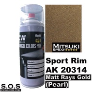 Matt Rays Gold Pearl Sport Rim AK20314 Mitsuki Spray 400ML