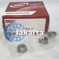 BEARING 688 ZZ / 688ZZ IRON CAP BBC BRAND Japan Quality