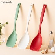 yosunrui5j] Multi-functional Silicone Spatula Spoon Cooking Tools Soup Spoon Household Reusable Non-