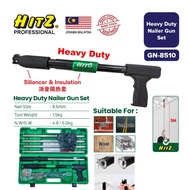 HITZ Manual Steel Nails Gun Heavy Duty Concrete Steel Rivet Gun 8.5MM Lengkap dengan AksesoriTufting
