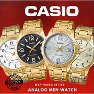 *100% Authentic* CASIO ORIGINAL MTP-V004G ANALOG MEN WATCH JAM TANGAN LELAKI CASIO ORIGINAL CASIO WATCH FOR MEN