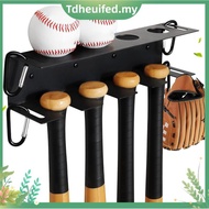 Baseball Bat Wall Mount, Baseball Holder and Bat Rack Mount on Wall for Display, Fence Dugout Organi