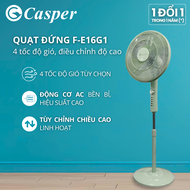 Quạt cây đứng Casper F-E16G1 điều chỉnh độ cao - Chính hãng - Bảo hành 1 năm