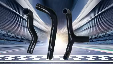 Silicone Radiator Hose For Honda Valkyrie GL1500C/CF/CT F6C SC34B 1997-2004 1998 1999 2000 2001 2002