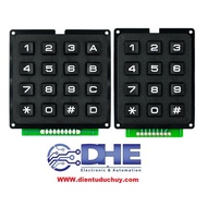 Hard PLASTIC GHOST KEYBOARD 12 KEYS, 16 KEYS - SIZE 3x4, 4x4