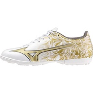 Mizuno Soccer Shoes Alpha SELECT AS Football Club Activities Lightweight Men s White/Gold 27.5 cm 3E