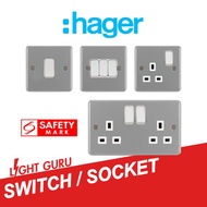 Hager Switch with Box Casing / Socket for Commercial use / BTO Industrial Theme