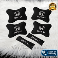 HONDA CAR INTERIOR ACCESSORIES PILLOW BRVHONDA HODA BRV HEADREST & SEATBELT PILLOW