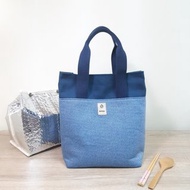 保溫便當袋 / 隨身手提袋 / 日系藍