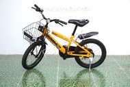 จักรยานเด็กญี่ปุ่น - ล้อ 16 นิ้ว - ไม่มีเกียร์ - Hummer - สีเหลือง[จักรยานมือสอง]
