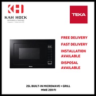 TEKA MWE 259 FI 25L BUILT-IN MICROWAVE OVEN WITH GRILL -  2 YEARS LOCAL WARRANTY + FREE DELIVERY