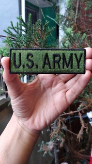 emblem patch bordir us army